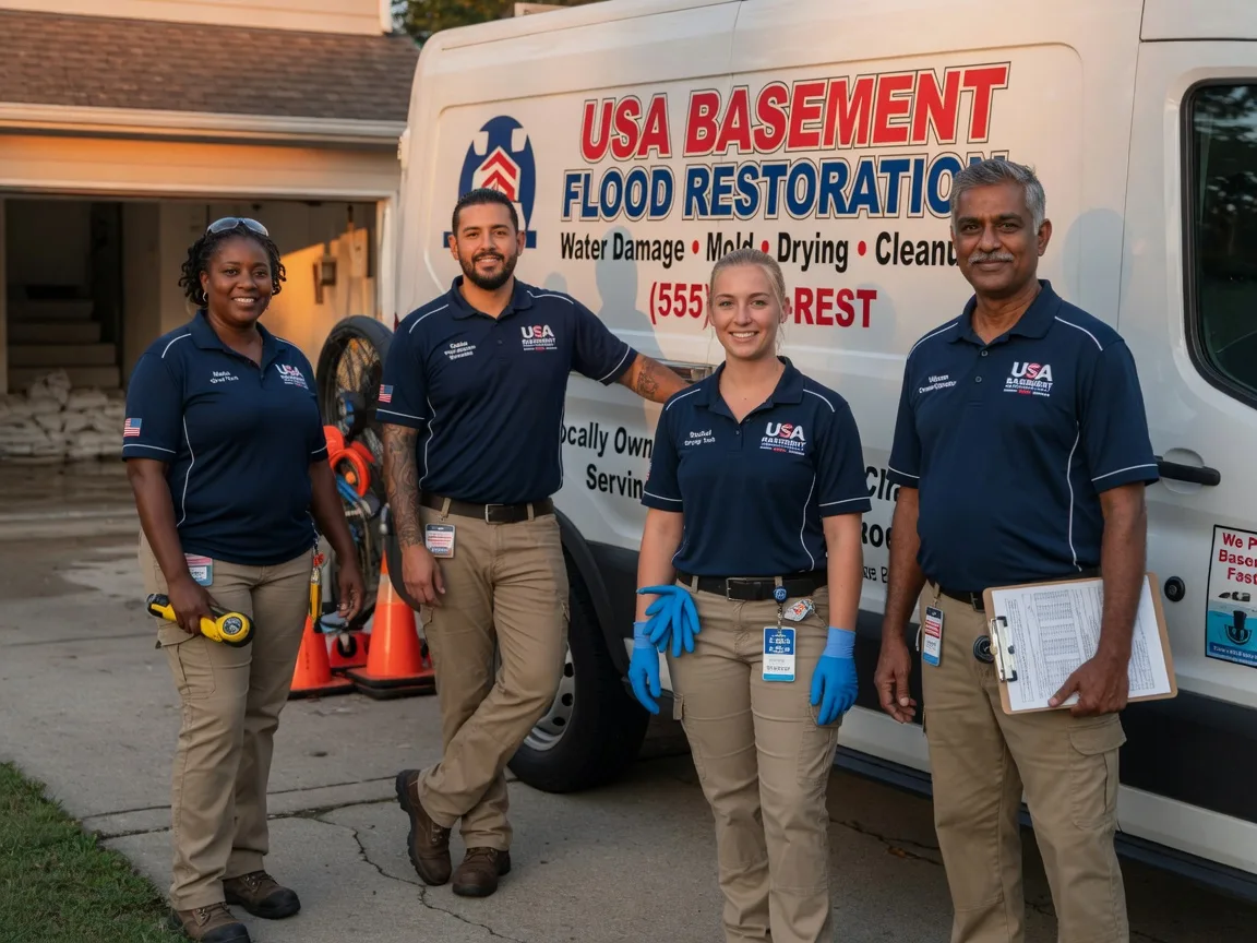 Basement Flood Cleanup company in Allenton, WI